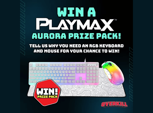 Win a Playmax Aurora Prize Pack - Overkill Games