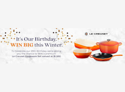 Win a Premium Le Creuset Cookware Set - Fine Wine Delivery