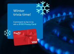 Win a $100 Prezzy Card - Firstgas