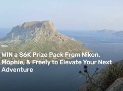 Win a $6K Prize Pack from Nikon, Mophie, & Freely