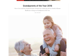 Win prizes for Grandparents of the Year 2018