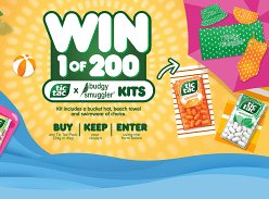 Win 1 of 200 Prizes Weekly