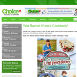Win Rachel Khoo's Cookbook!