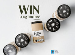 Win 1 of 3 Raw 1kg Protein Powder