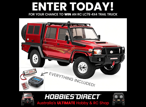 Win an RC LC79 4X4 Trail Truck - Hobbies Direct