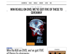 Win Re Kill on DVD