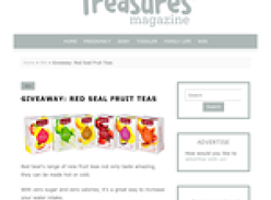 Win Red Seal Fruit Teas