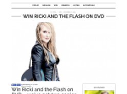 Win Ricki and the Flash on DVD