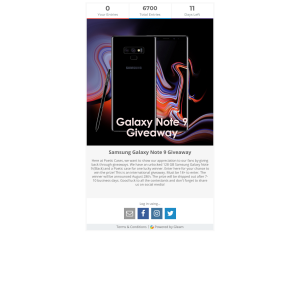 Win Samsung Galaxy Note 9