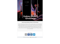 Win Samsung Galaxy Note 9