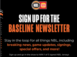 Win 1 of 5 Signed NBL Jerseys