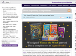 Win signed Winnie the Witch artwork and books
