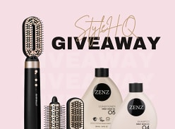 Win Silver Bullet Hot Air Brush and Zen Shampoo and Conditioner Set
