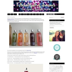 Win Skin & Tonic Body Cleansers prize pack - Skin and Tonic