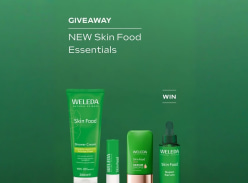 Win Skin Food Glow Serum Drops, Skin Food Super Serum, Skin Food Shower Cream, Skin Food Lip Stick - Weleda