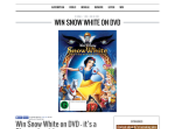 Win Snow White on DVD