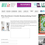 Win Snowberry's Gentle Remineralising Toner