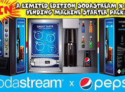 Win SodaStream x Pepsi Vending Machine Starter Pack