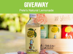 Win some refreshing, natural lemonade