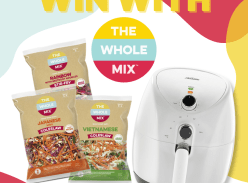 Win some The Whole Mix products + an Airfryer