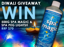 Win Spa Magic and Pretty Peg Lights