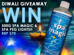 Win Spa Magic and Pretty Peg Lights