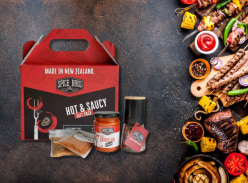 Win Spice Bros Barbeque Hot and Spicy Gift 4 Piece Set