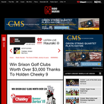 Win Srixon Golf Clubs Worth Over $3,000 Thanks To Holden Cheeky 9