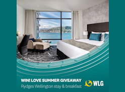 Win a Staycation at Rydges Wellington for 2 - Wellington International Airport