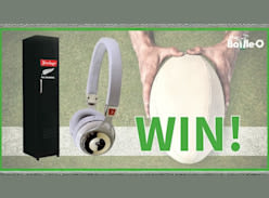 Win Steinlager All Blacks Locker Fridge and Steinlager Pioneer Headphones