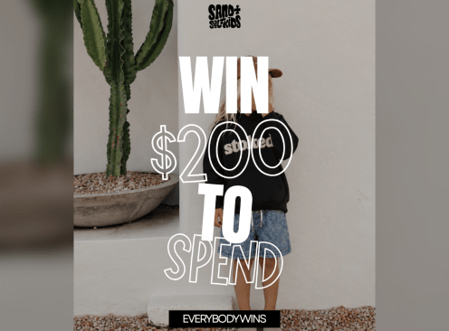Win $200 Store Credit at Sand + Salt Kids - SAND + SALT KIDS