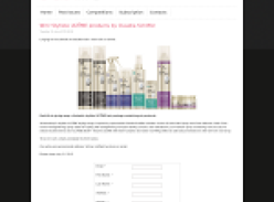 Win Styliste Ultime products by Claudia Schiffer