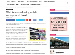 Win Summer-Loving weight management boost