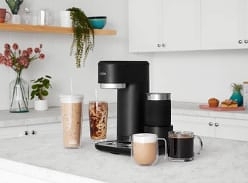 Win Sunbeams Hot + Iced Coffee Machine with Frother