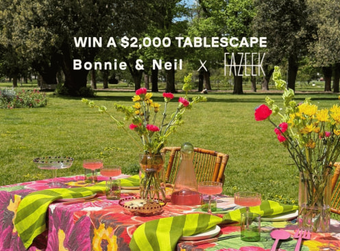 Win a $2,000 Tablescape - Bonnie & Neil
