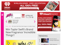 Win Taylor Swift's Brand New Fragrance 'Incredible Things'!