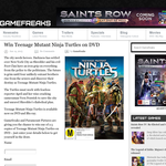 Win Teenage Mutant Ninja Turtles on DVD - Game Freaks