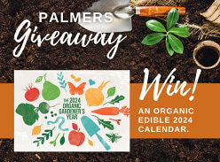 Win the 2024 Organic Gardeners Year calendar