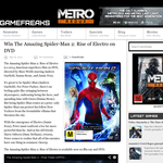 Win The Amazing Spider-Man 2: Rise of Electro on DVD