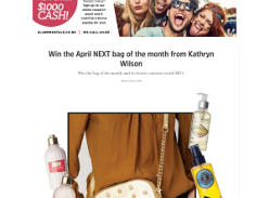 Win the April NEXT bag of the month from Kathryn Wilson