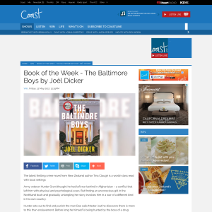 Win The Baltimore Boys by Joel Dicker