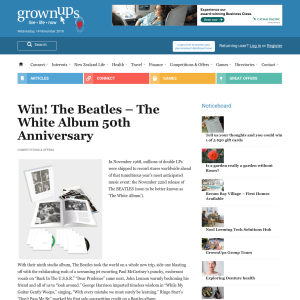 Win The Beatles – The White Album 50th Anniversary