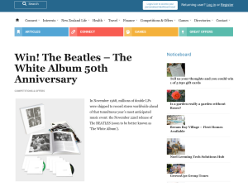 Win The Beatles – The White Album 50th Anniversary