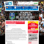 Win The Best Seats to the Dick Smith NRL Auckland Nines