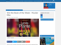 Win the Book of the Week - Murder Mile