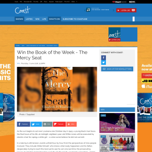 Win the Book of the Week - The Mercy Seat