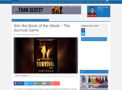 Win the Book of the Week - The Survival Game
