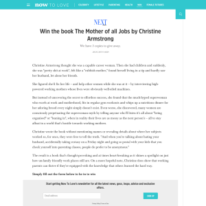 Win the book The Mother of all Jobs by Christine Armstrong