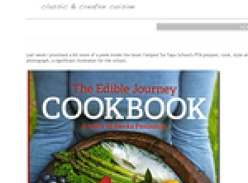 Win 'The Edible Journey' Cookbook