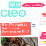 Win The Fault In Our Stars & Divergent on DVD